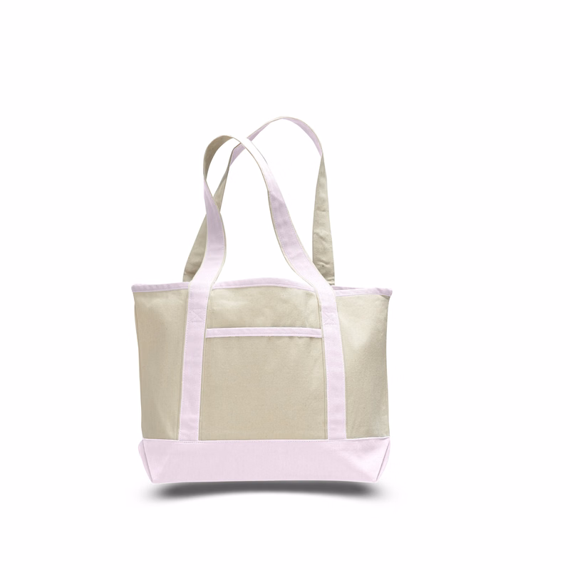 Small Heavy 12 oz. Cotton Canvas Deluxe Tote Bag - Colors