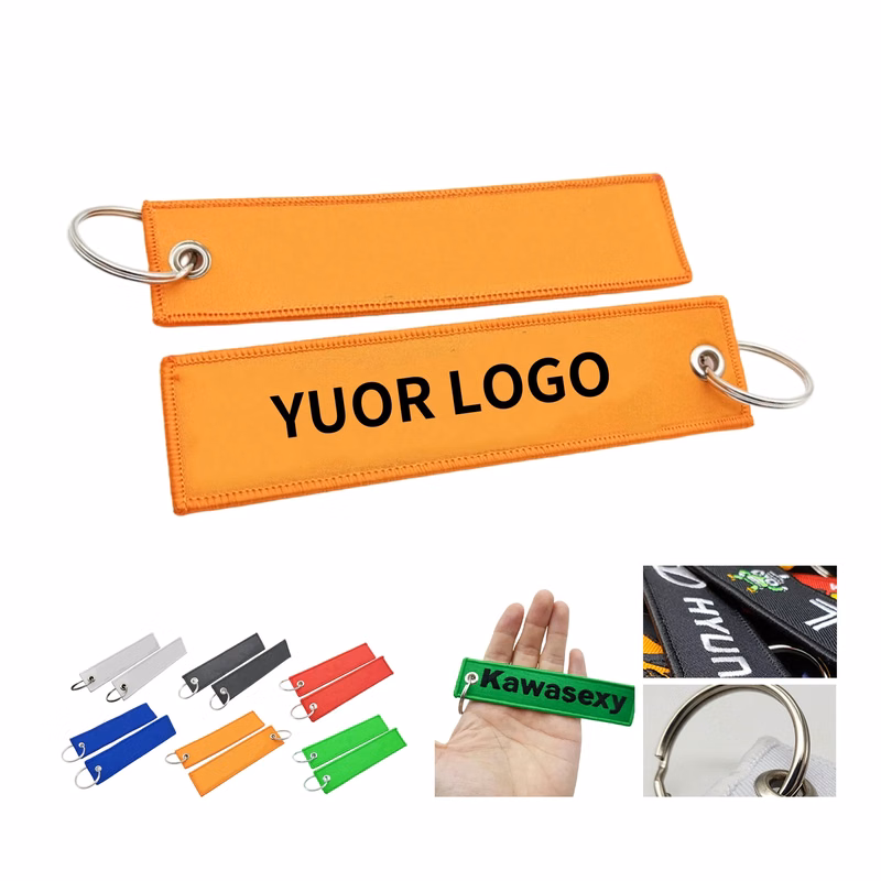 Stylish Woven Keychain Tag