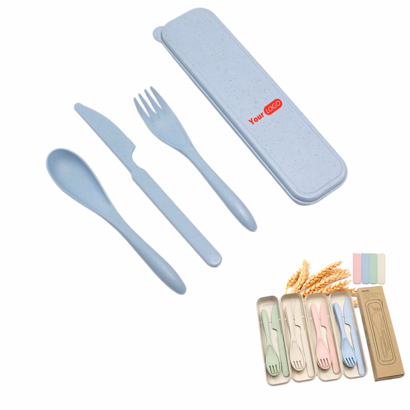 Wheat Straw Reusable Utensil Set