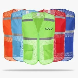 Unisex Reflective Volunteer Work Vest 1
