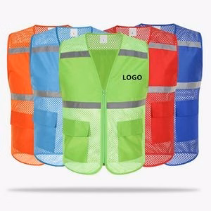 Unisex Reflective Volunteer Work Vest
