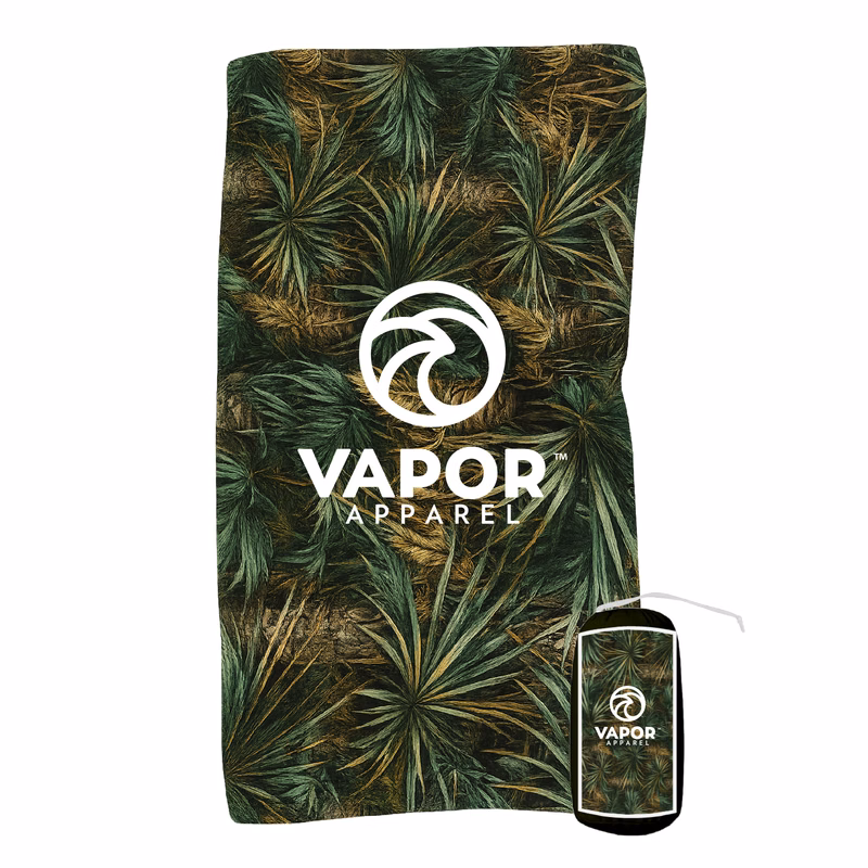 Vapor Apparel Full Sublimation Microfiber Towel with Matching Travel Pouch