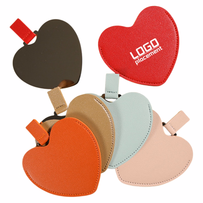 Customized folding portable makeup mirror