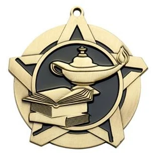 Knowledge Super Star Medal 2-1/4" 1