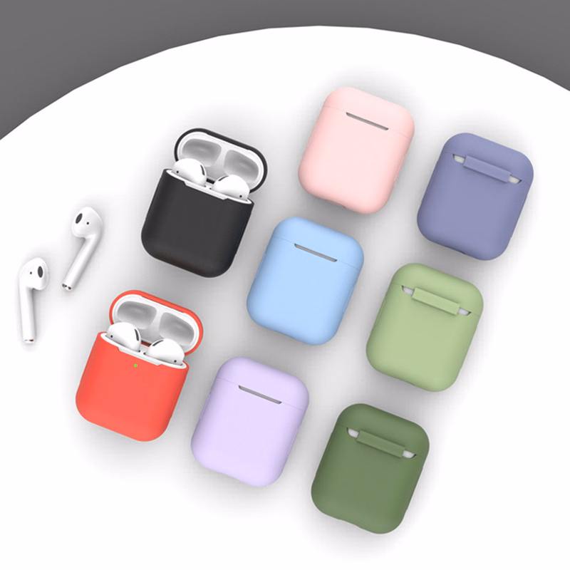 Transparent Silicone Earphone Case