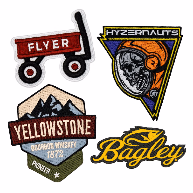 Custom Embroidered Patches (4-1/2")