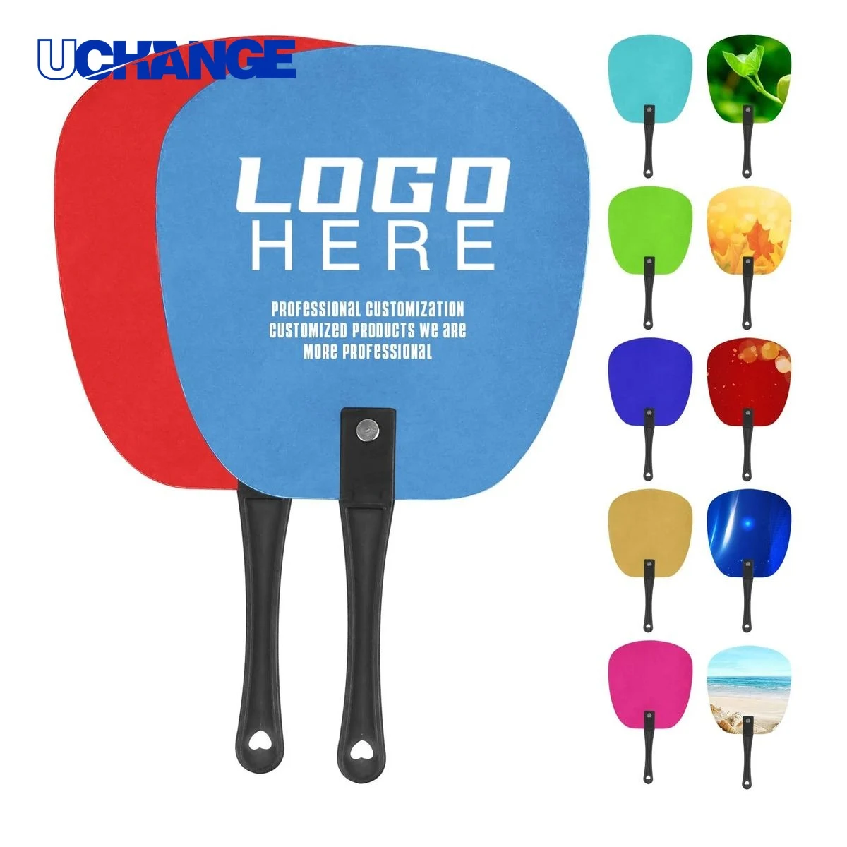 Event Use Plastic Hand Fan Tool 1