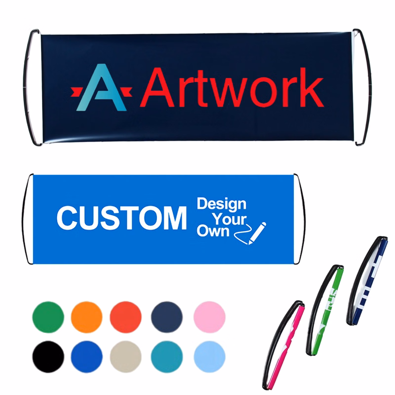 DIY Reusable Handheld Pocket Banner