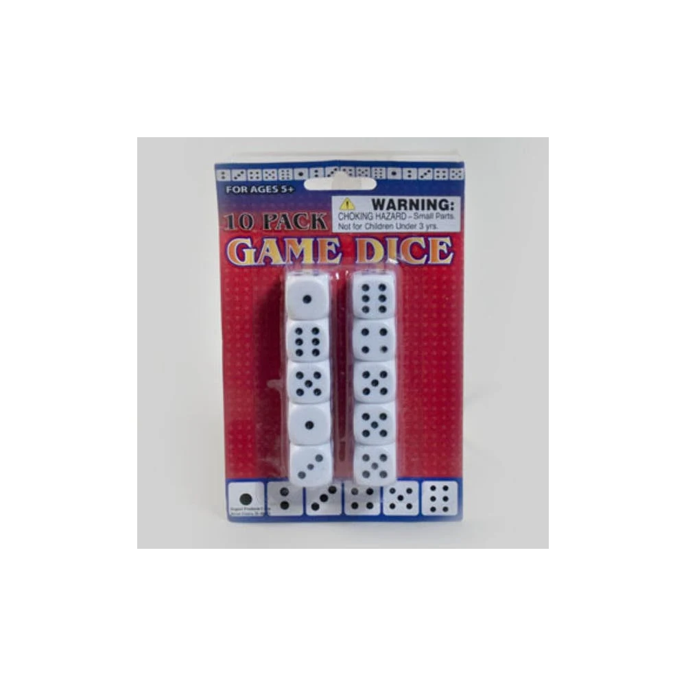 Game Dice Sets - 10 Count 1