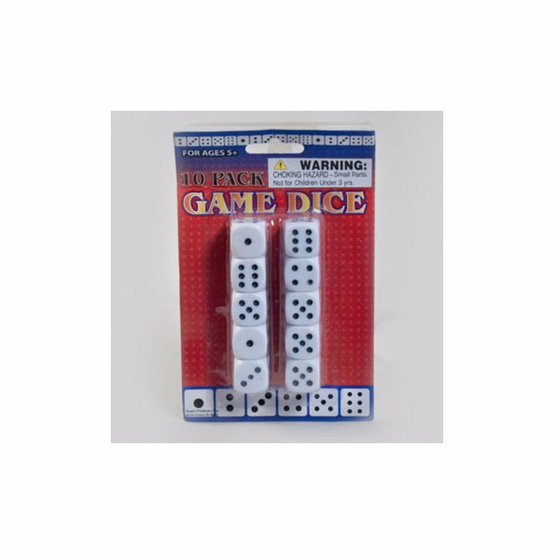 Game Dice Sets - 10 Count