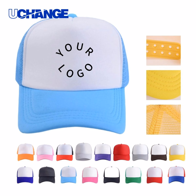 5 Panel Foam Mesh Back Trucker Cap Headwear for Events