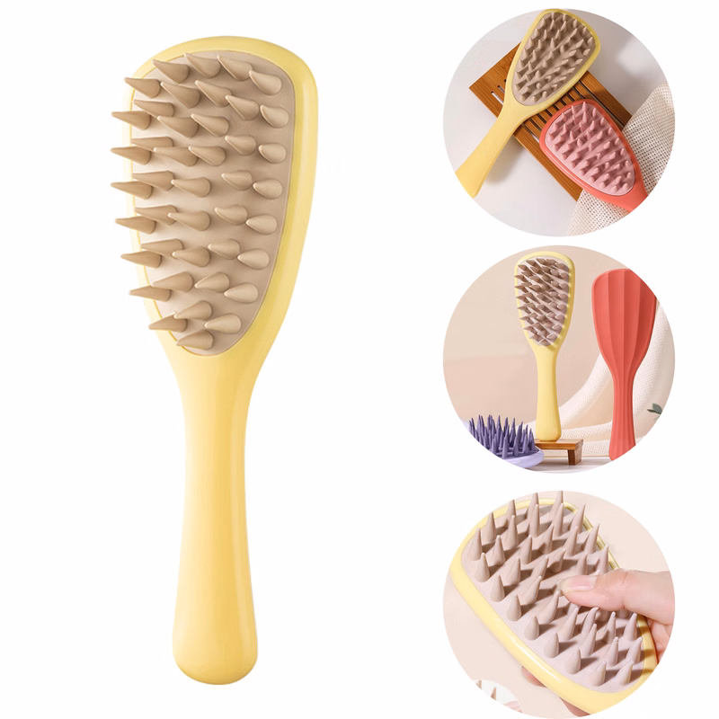 Long Handle Silicone Hair Scalp Massager