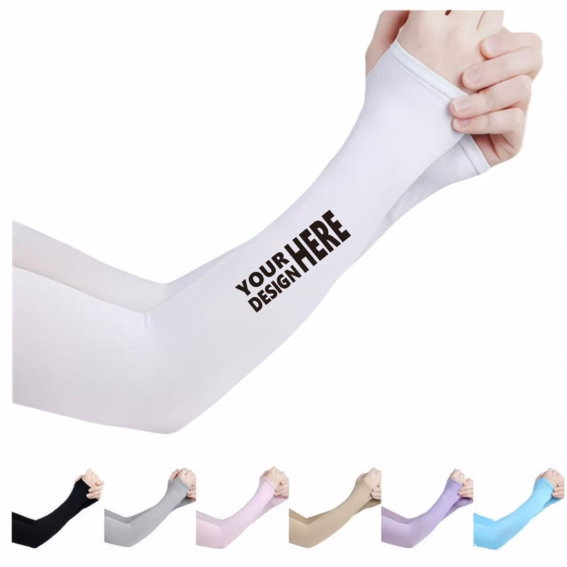 Summer Straight Ice Silk Sleeves