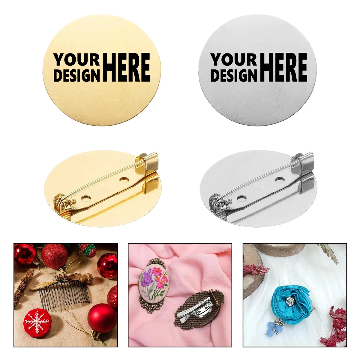 Round Pin Badge 1