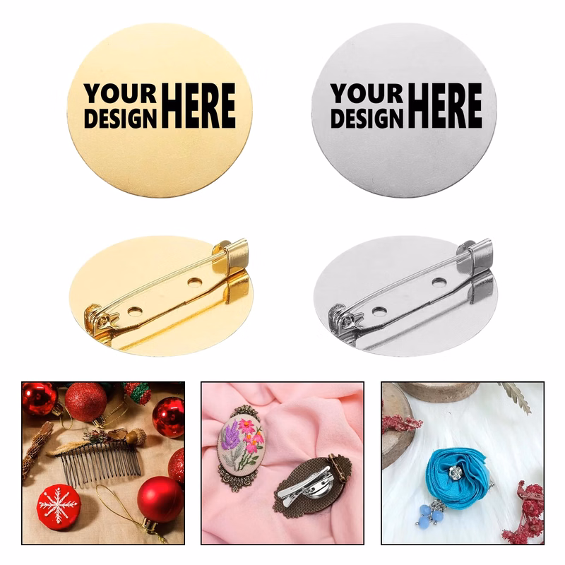 Round Pin Badge
