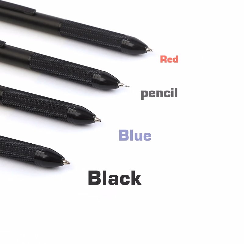 Multifunctional Metal Press Ballpoint Pen