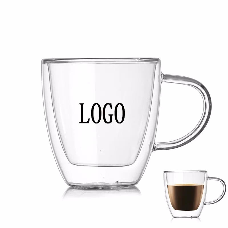 5.4oz Double Wall Glass Mug
