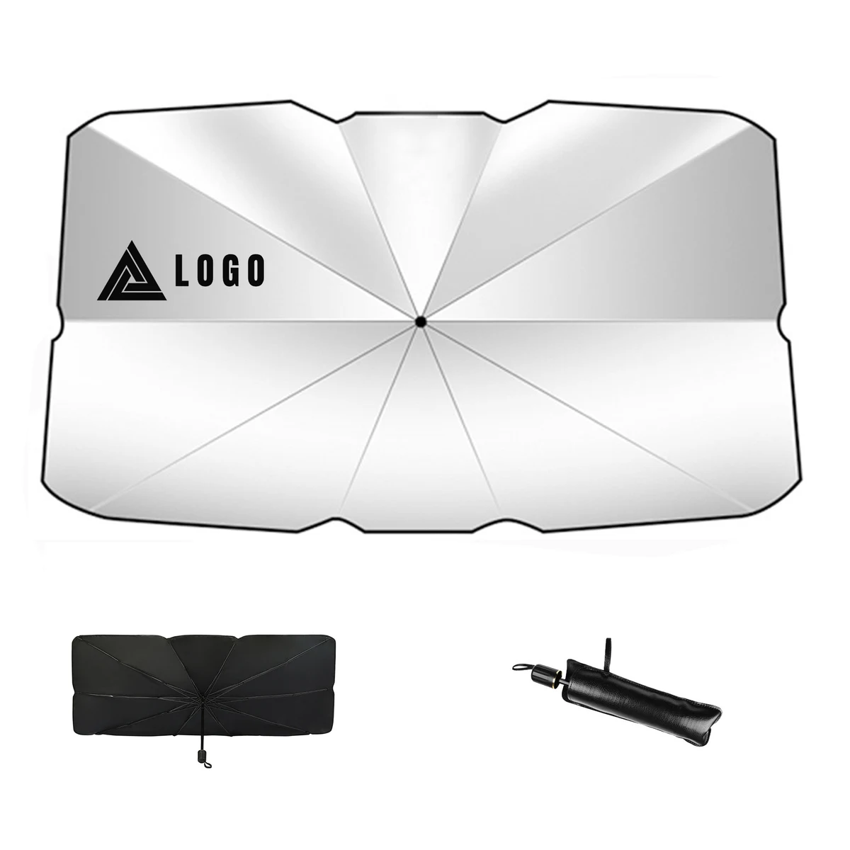 Automotive Windshield Sunshade Umbrella 1