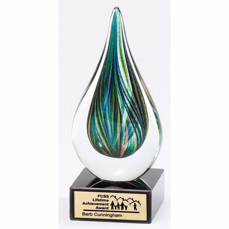 7" Art Glass Sculpture