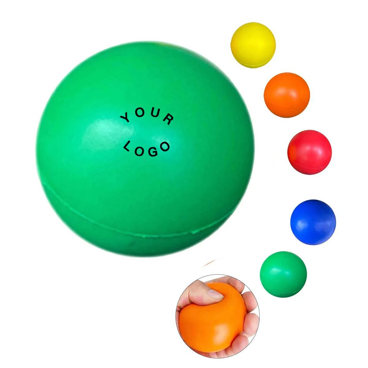Durable PU Stress Ball for Grip Training 1