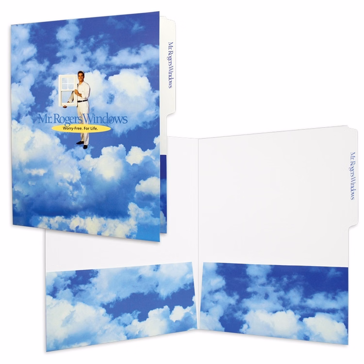 File Tab Large Presentation Folders