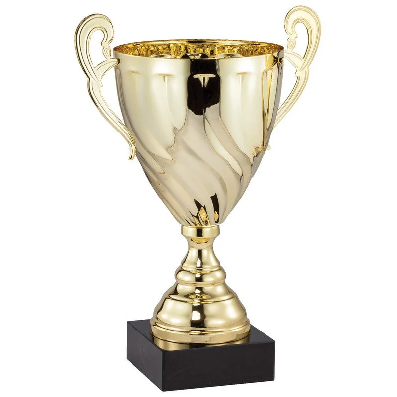 Gold Twist Cup On A Marble Base 1