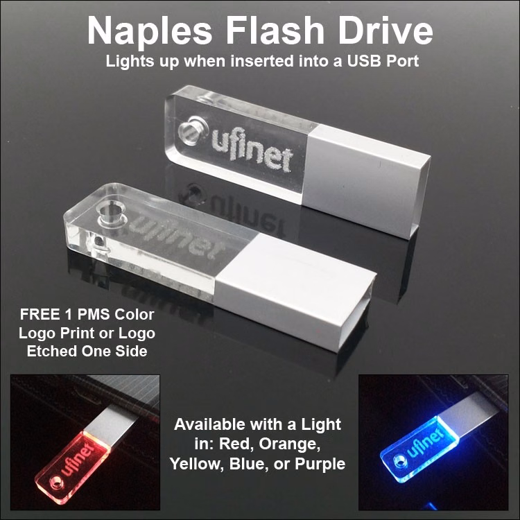 Naples Flash Drive / USB - 8 GB
