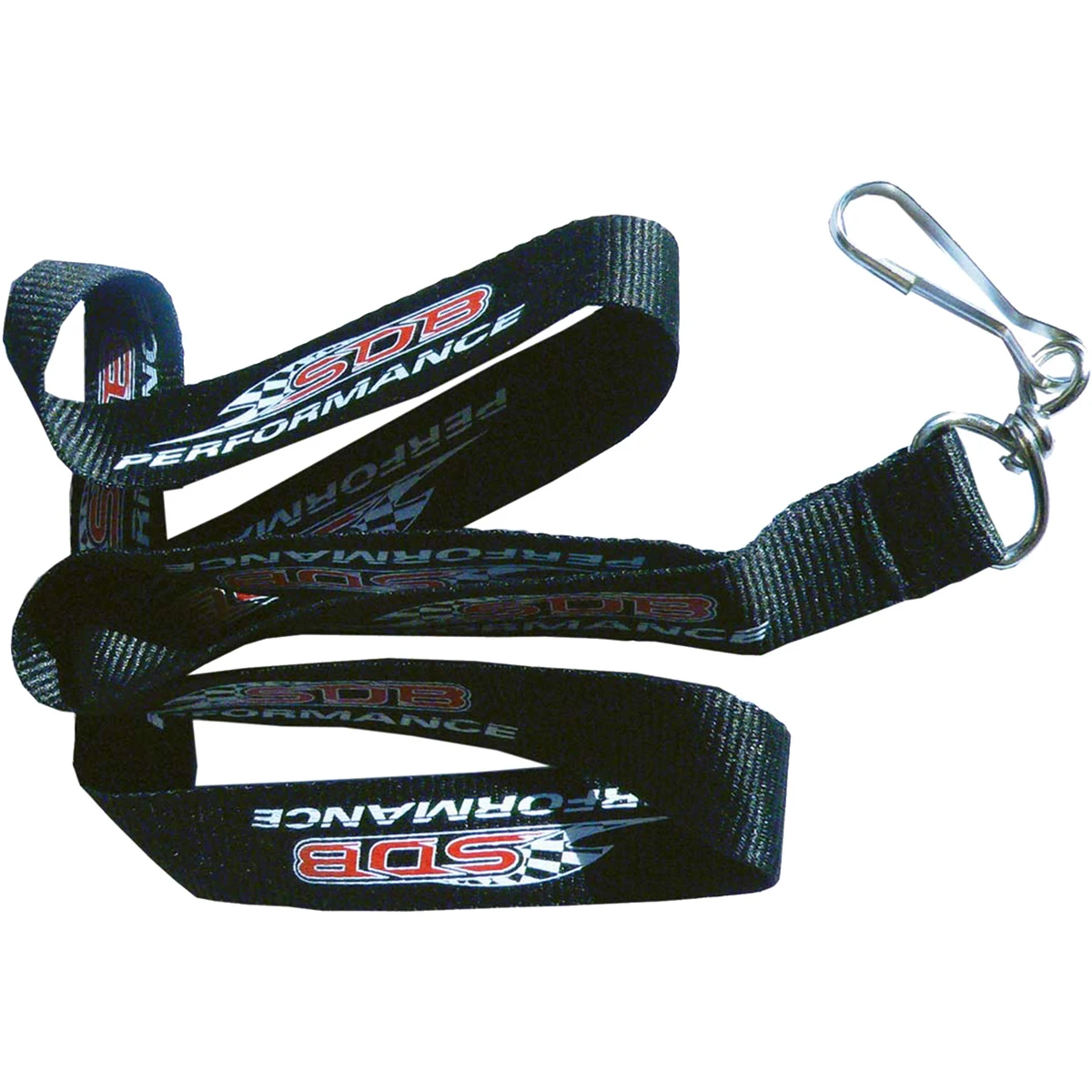 Silkscreened Flat Polyester Lanyard: 1" W x 36" L 1