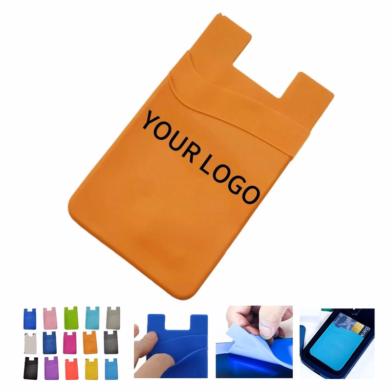 3.7in Silicone Card Holder for Travel