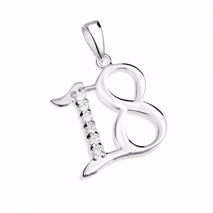Sterling Silver Emblem Charm (Up to 0.5")
