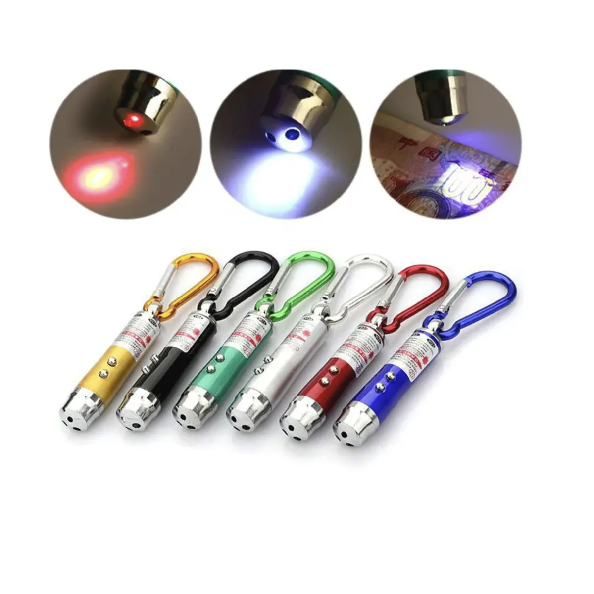 LED Mini Laser Pen Flashlights 1