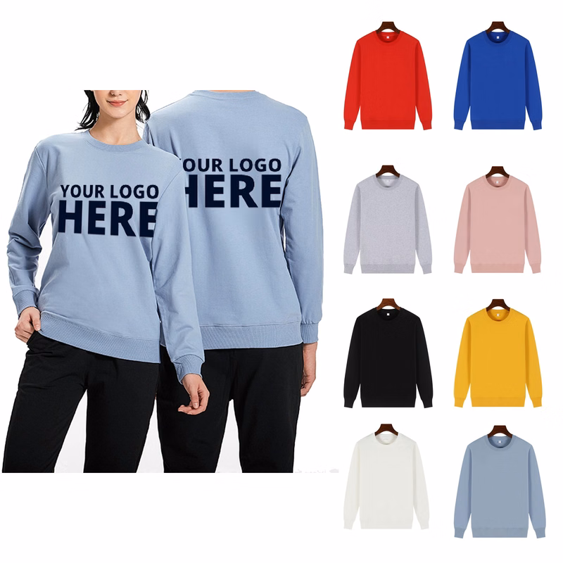 Unisex Casual Oversized Long Sleeve Sweatshirt