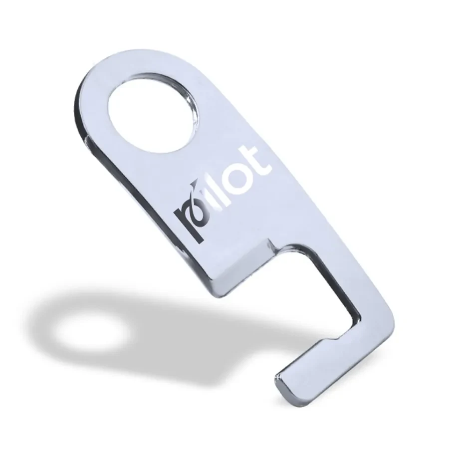 C-Shaped Bottle Opener Keychain 1