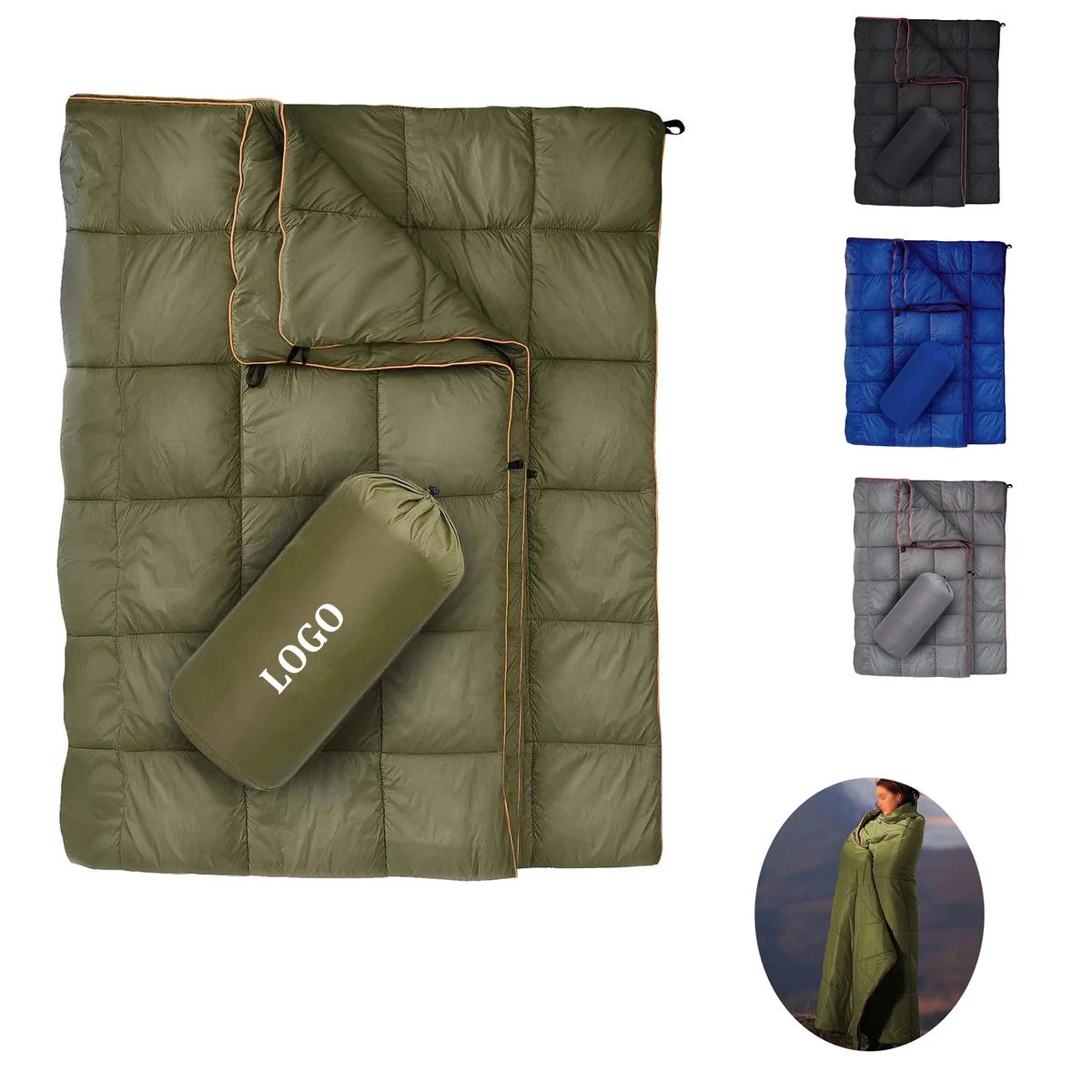 Packable Warm Camping Blanket 1