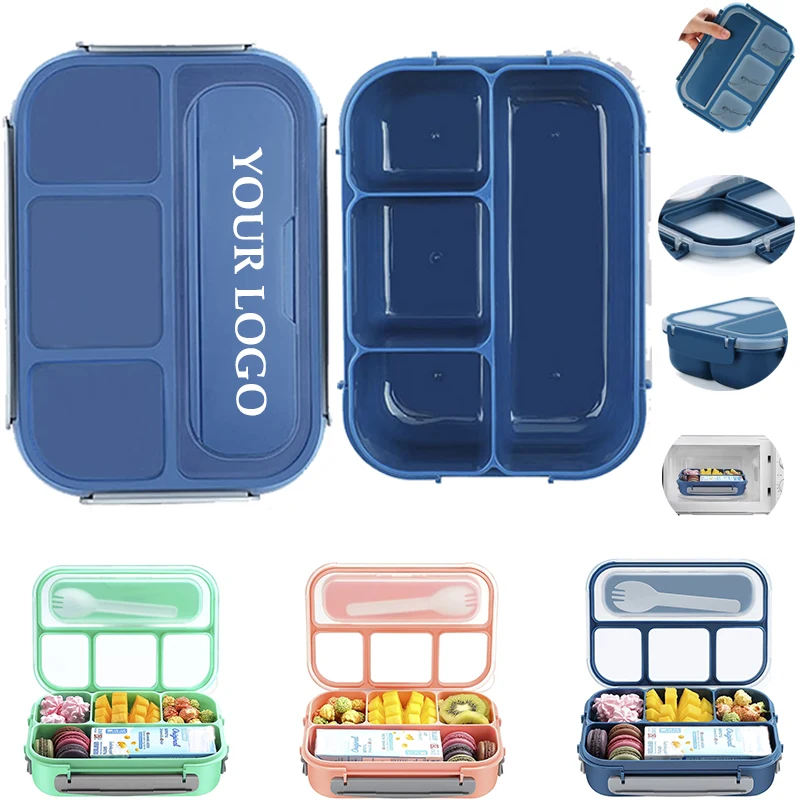 1300ML Bento Lunch Box Microwave/Dishwasher/Freezer Safe 1