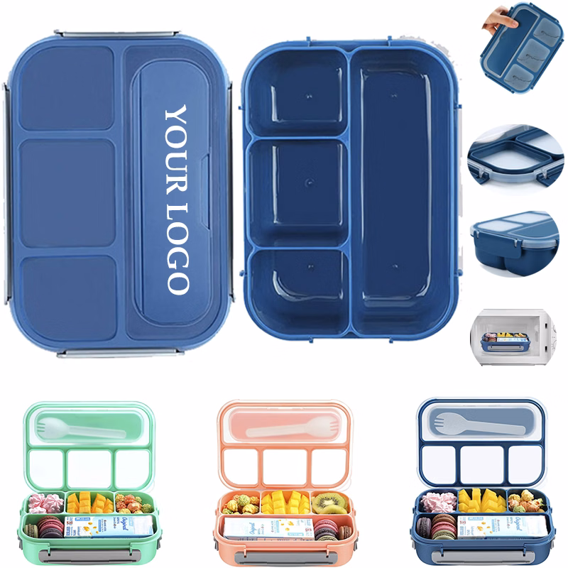 1300ML Bento Lunch Box Microwave/Dishwasher/Freezer Safe