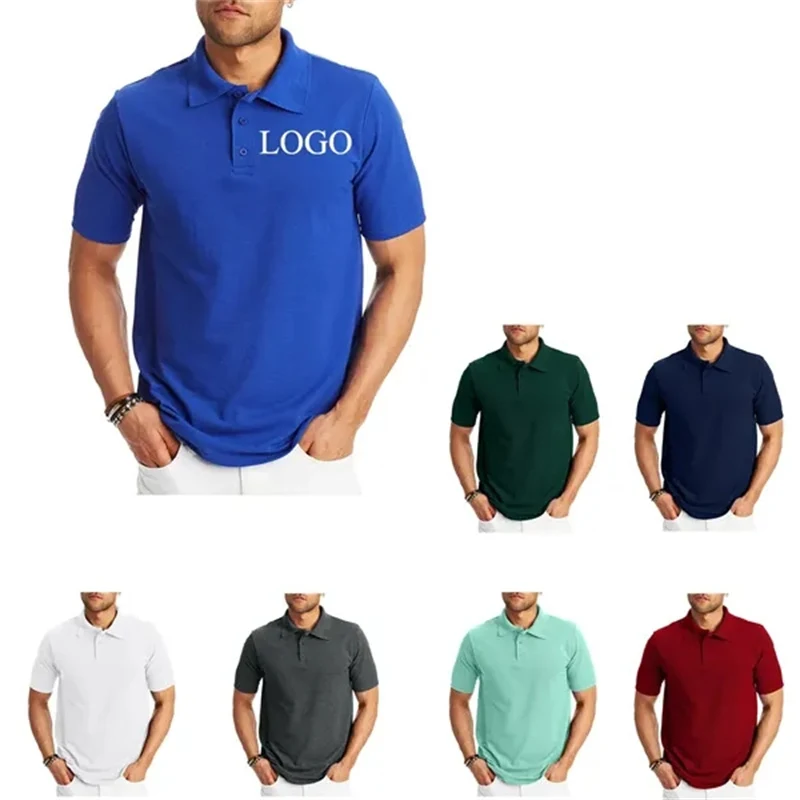 Men Short Sleeve Polo Shirt 1