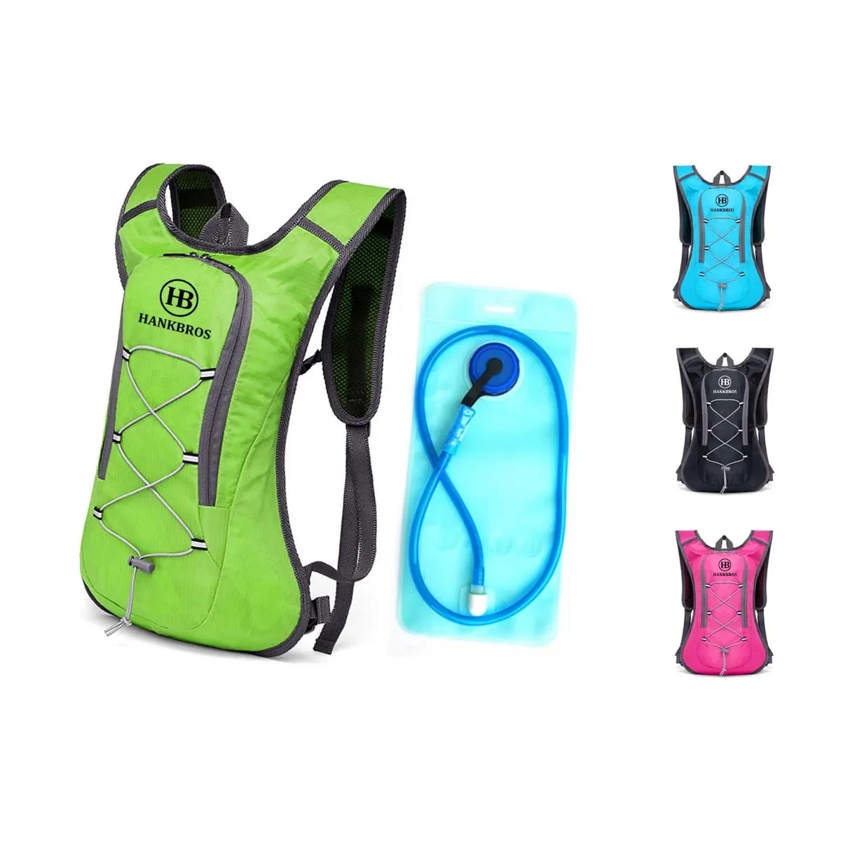 Bicycle Hydration Backpack with 2 Liter Water Bladder 1