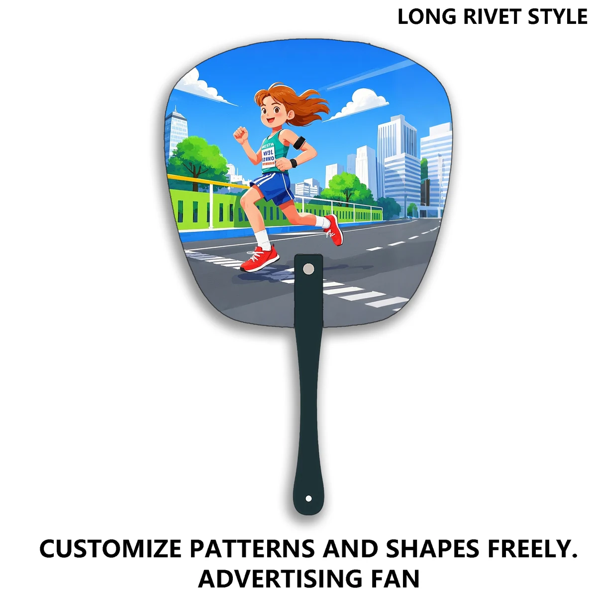 Eco-Friendly Custom Hand Fans - Ideal for Marketing 1