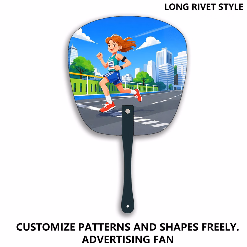 Eco-Friendly Custom Hand Fans - Ideal for Marketing