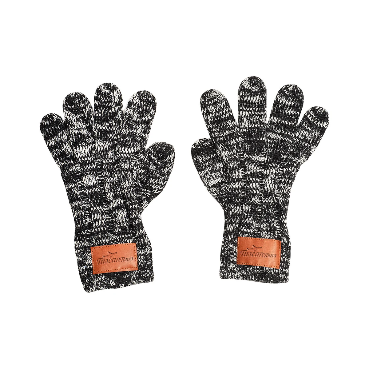 Heathered Knit Gloves 1