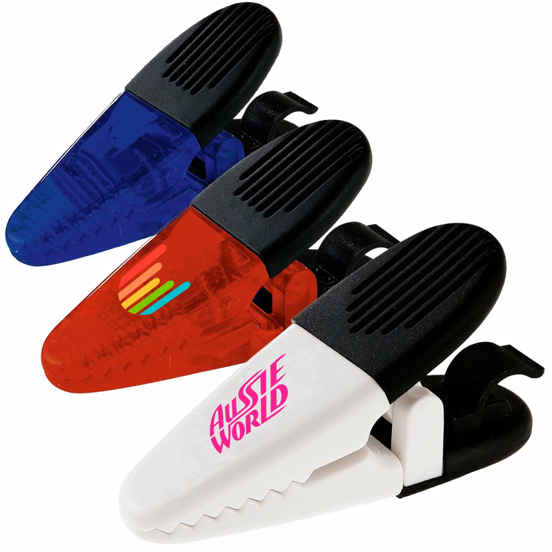 Magnetic Plastic Clip with Pen Holder
