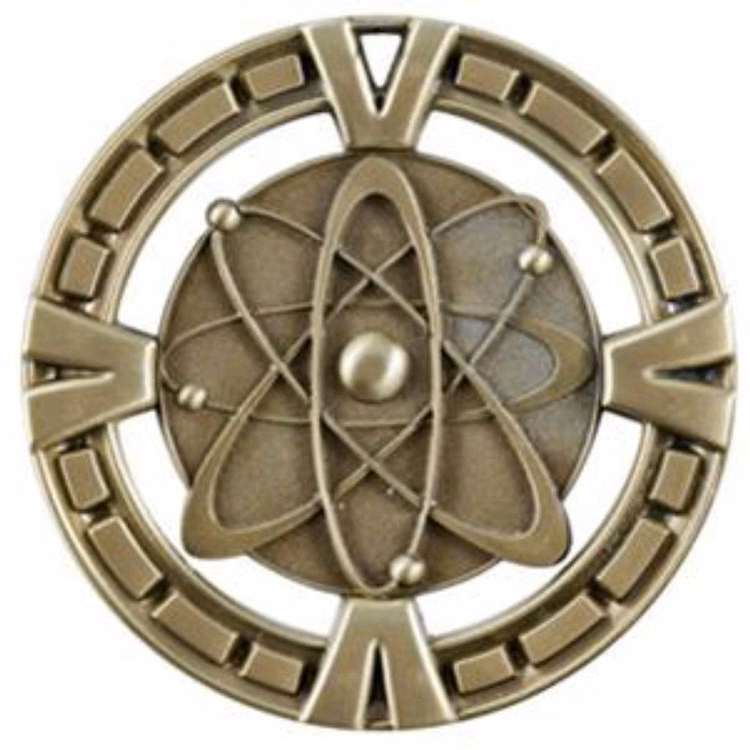 2-1/2" Science BG Medal
