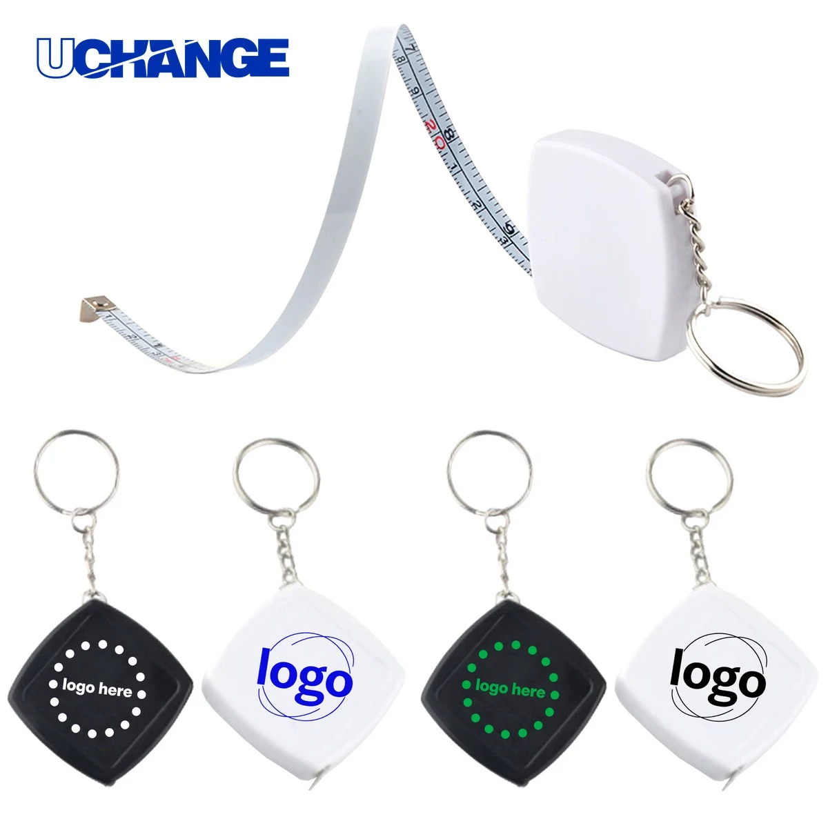 Tape Measure Keychain for Convenient Measuring 1