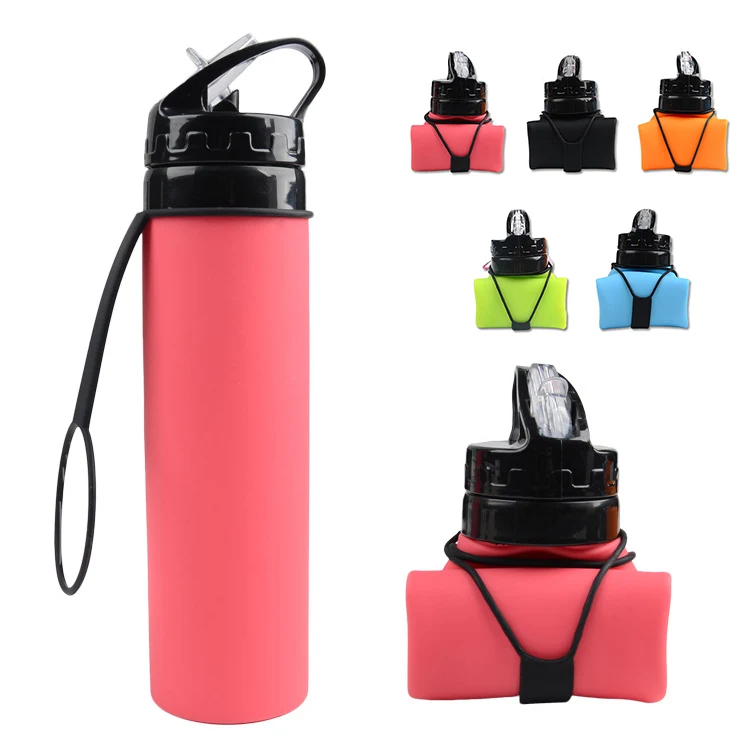 Silicone Fordable Water Bottle 1