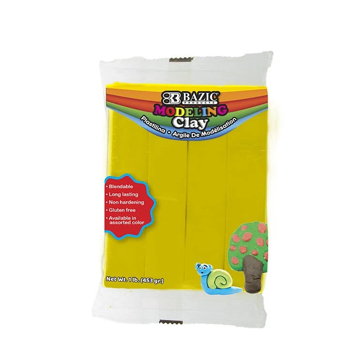 Modeling Clay - 16 oz Yellow 1