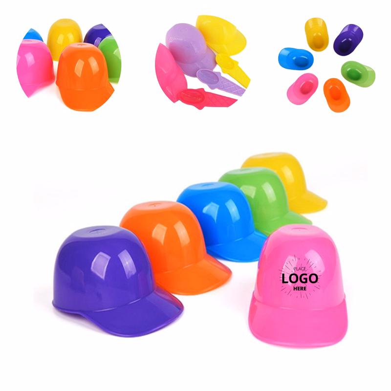 Plastic Cute Baseball Hat Ice Cream Bowl