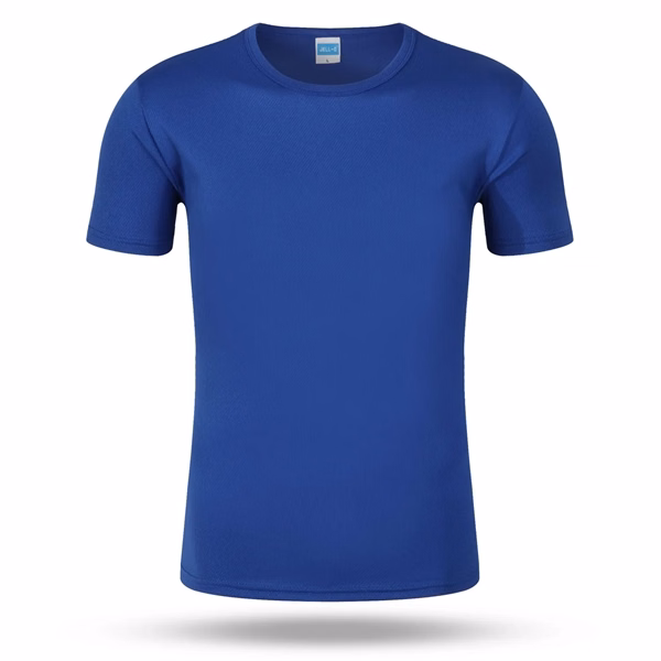 Custom Polyester Quick-Drying Men's Short Sleeve T-Shirt — Breathable Sports Apparel