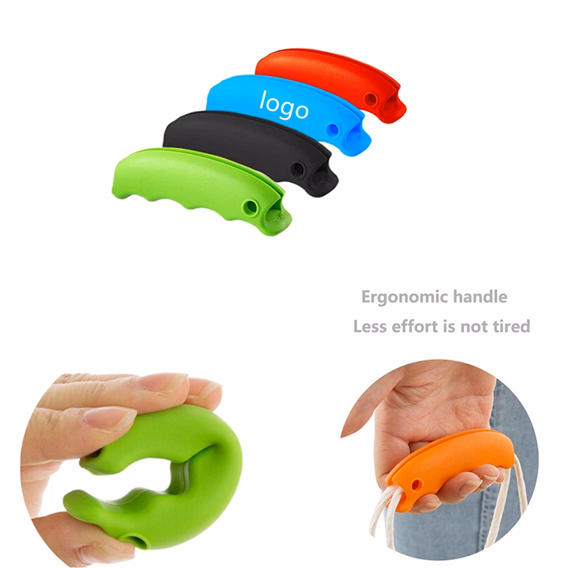 Bag Holder Carrier, Comfort Silicone Hand Grip