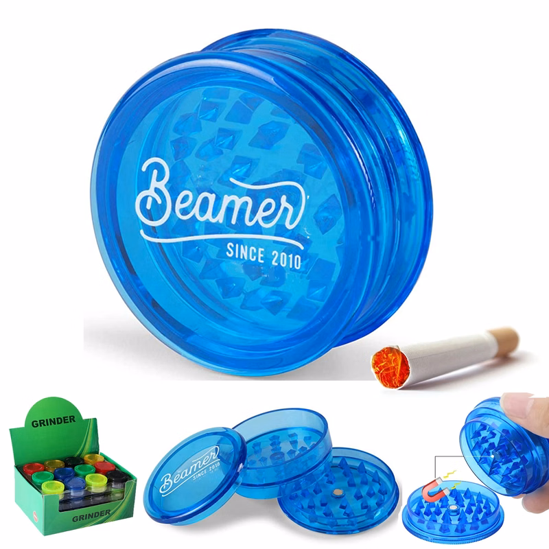 Acrylic Grinder Crusher For Cannabis Assorted Colors